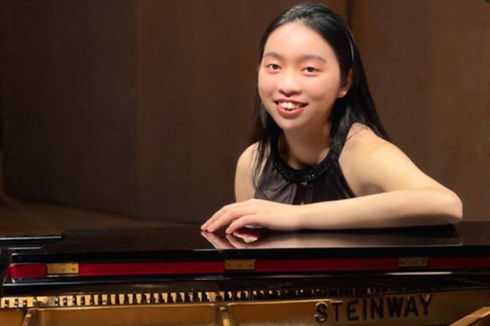 Senior Concerto Contest winner Kay Kuang. (Photo courtesy of Cowichan Consort Orchestra)