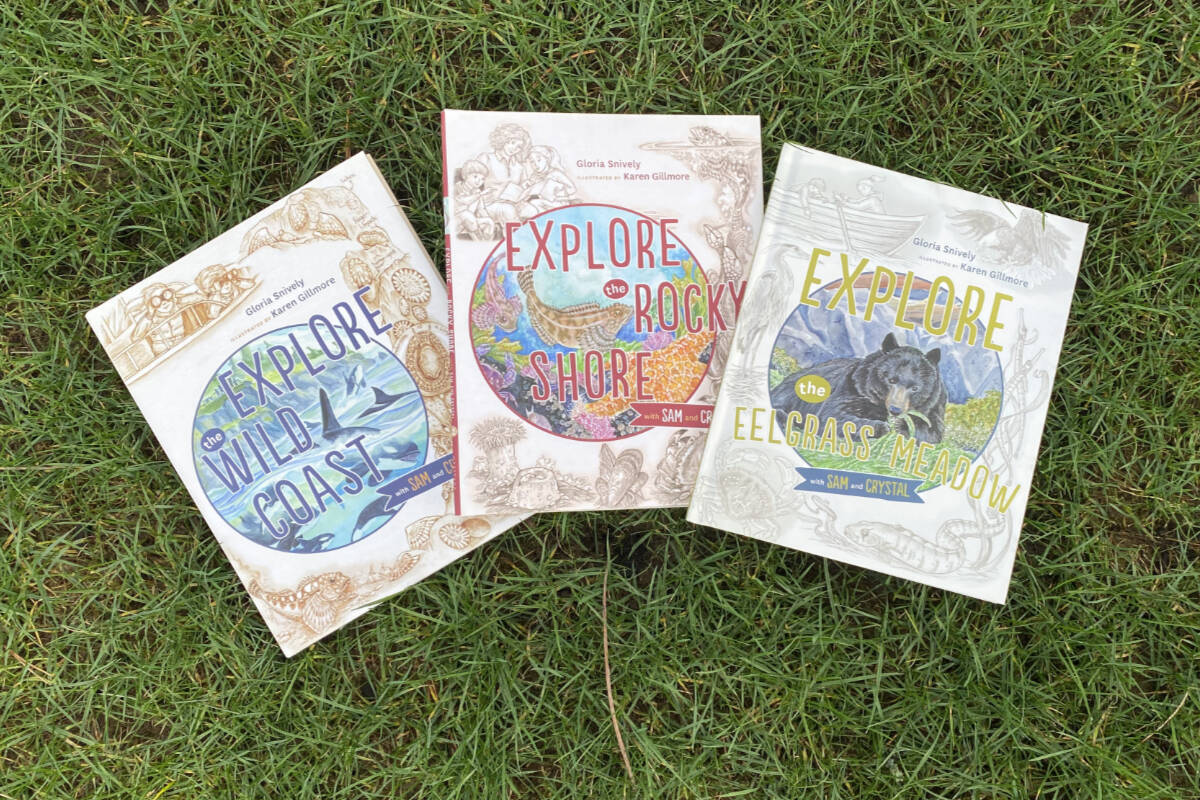 The Explore with Sam and Crystal Series shares three fictional tales of two youngsters visiting the West Coast, exploring its flora, fauna, history and traditions.