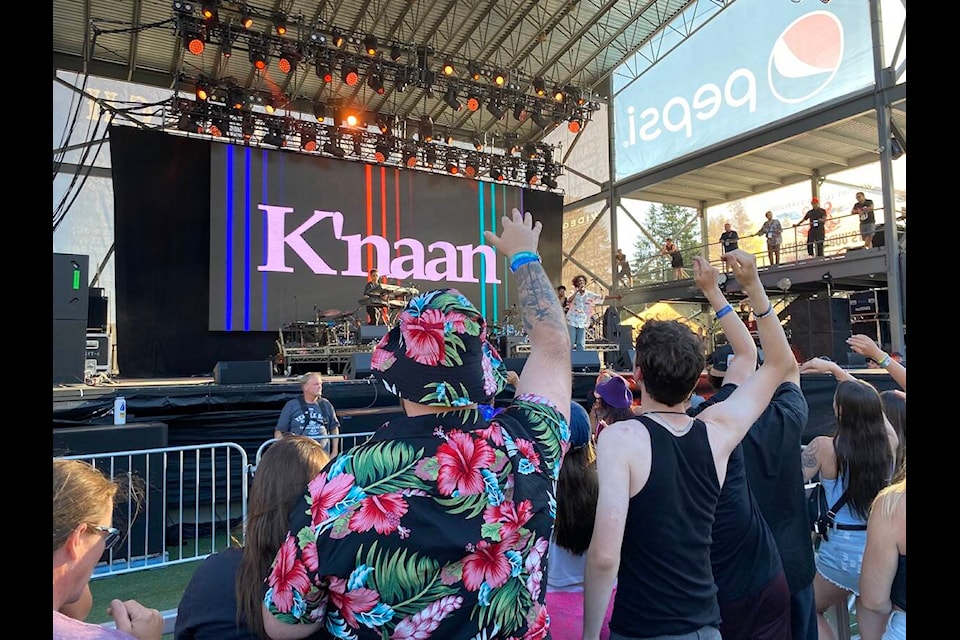 Laketown Shaketown brought music lovers together from across the island, and even the mainland to the epic three-day festival which began on the Friday of the Canada Day long weekend. One of the headlining acts for Canada Day was Somali-Canadian musician K’naan whose hit song Wavin Flag made Canada Day a little more special. (Chadd Cawson/Citizen)