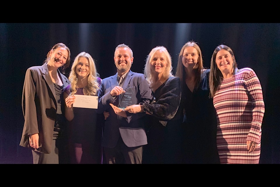 Steeples Veterinary Clinic won the award for Business of the Year - 16+ employees.
