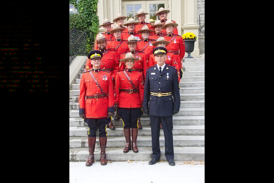 Southeast District RCMP members were recognized for their service during an awards ceremony at St. Eugene resort. (Trevor Crawley/Cranbrook Townsman)