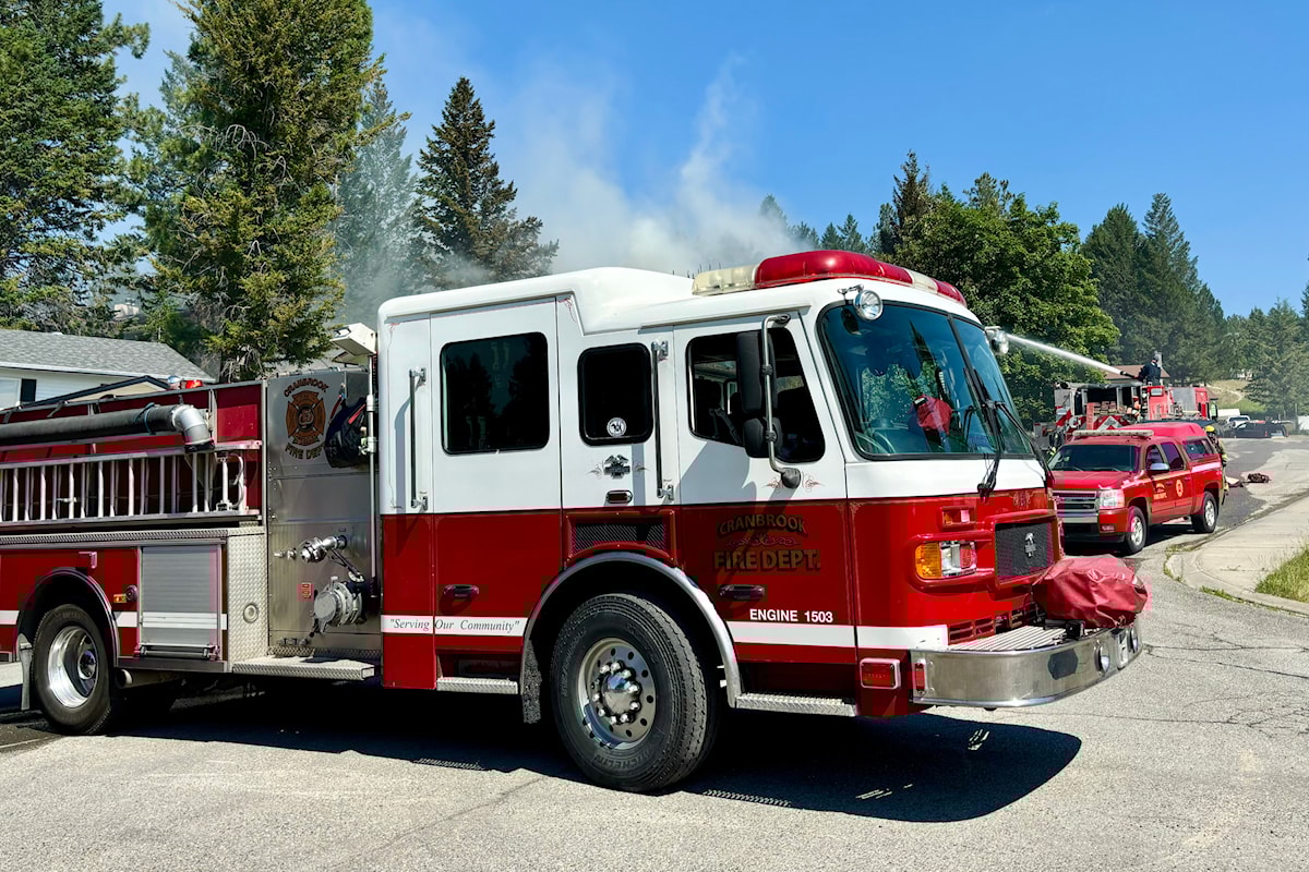 Cranbrook fire department calls were up in 2024 cranbrook daily townsman
