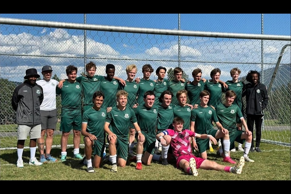 U17-U18 Boys Rovers won gold at the Kootenay Rovers Classic June 21 to 23 in Cranbrook