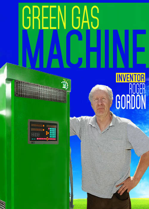 Scientist Roger Gordon invented a machine that produces GreenNH3, an inexpensive nonpolluting fuel that can be used in internal combustion engines.