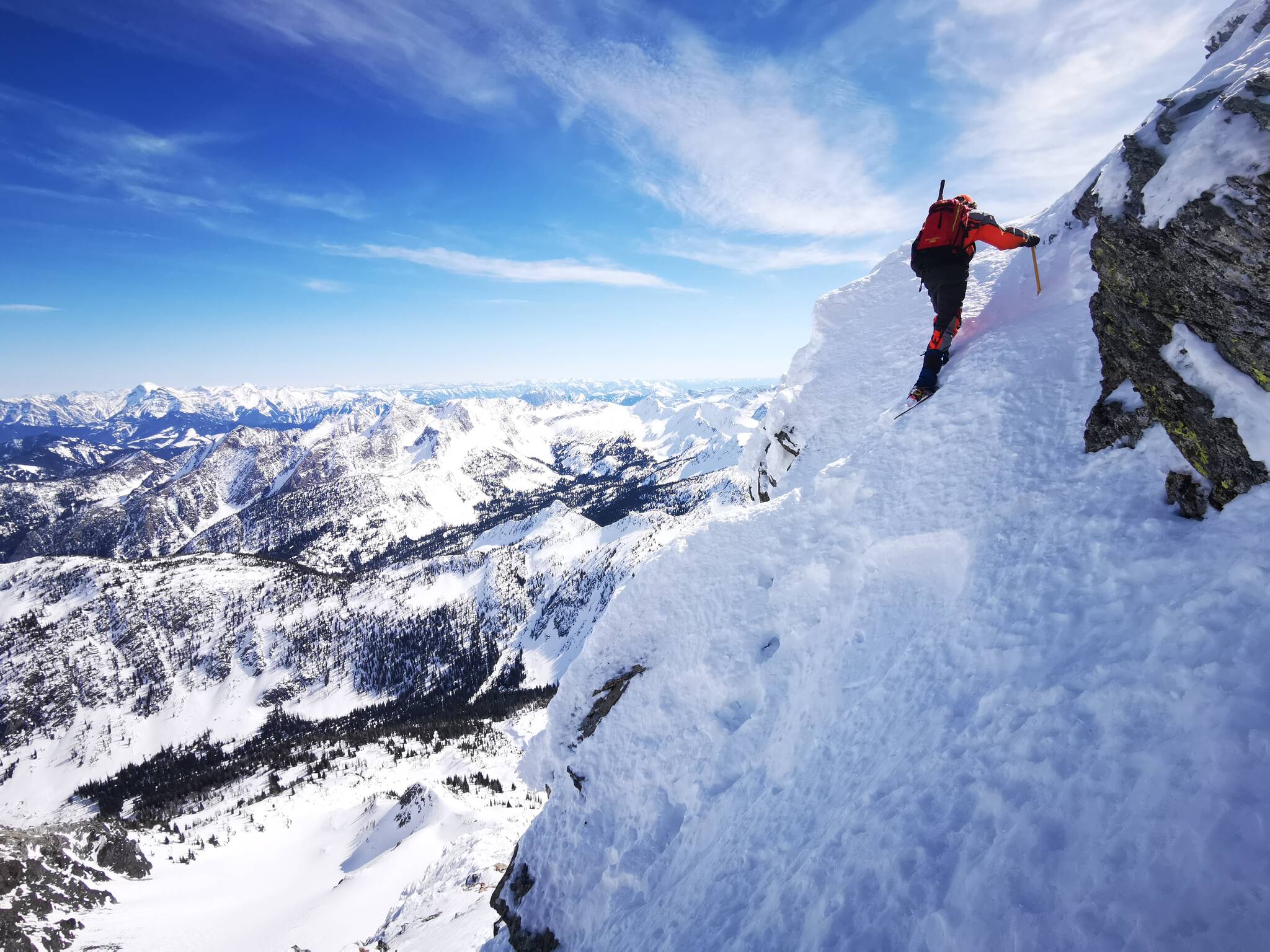 Connor Schartner hiked Fisher Peak once a month, each month in 2021 for a total of 12 summits. (Connor Schartner file)