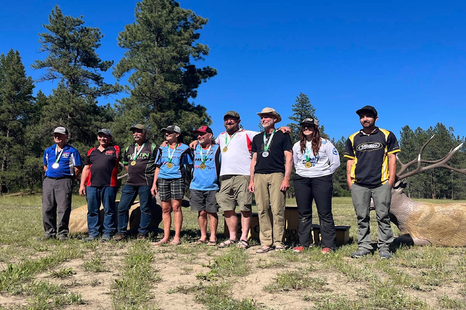 The Cranbrook Archery Club hosted the 2022 3D Provincial Championships at their outdoor range in Fort Steele from June 24 to 26. Several athletes have qualified for the world team and Canadian National Championships. (Photos by Corey Bullock/Cranbrook Townsman)