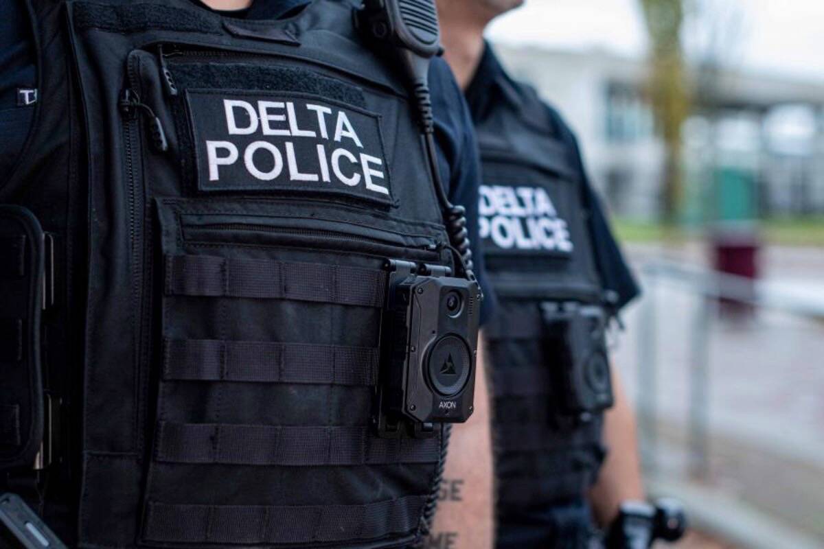 Delta police to pilot body-worn cameras for some patrol officers – a first in B.C.