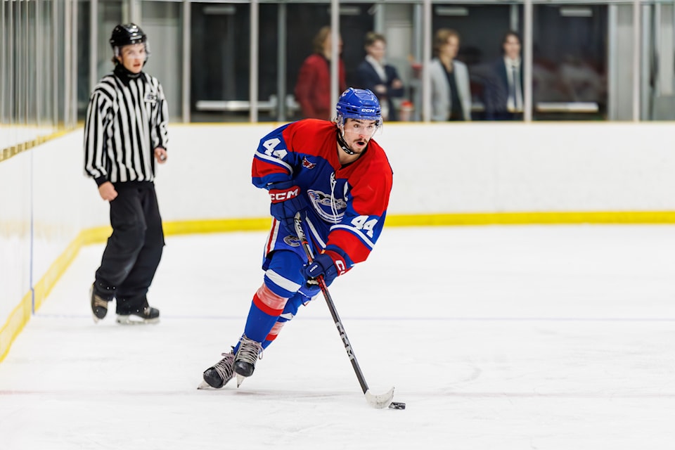 Forward Taylor Schmideder has shifted positions recently. 