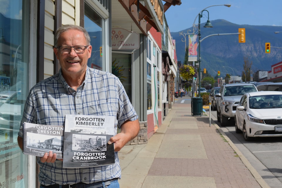 Keith Powell has compiled three history books featuring photos of days gone by in Cranbrook, Kimberley, and Creston. 