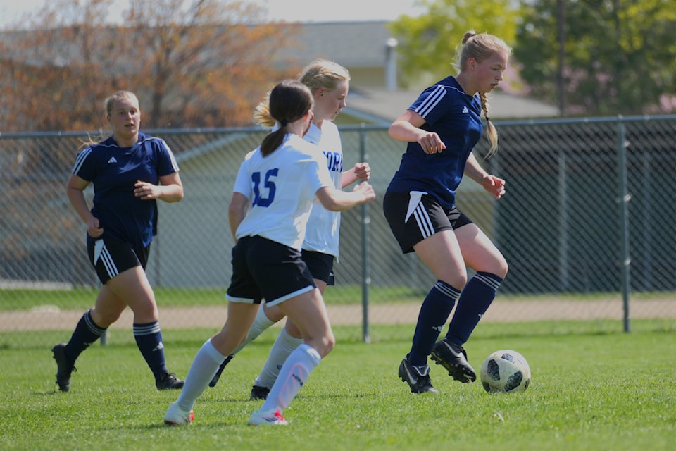 All 5 games ended in a shut out for the KRSS senior girls.