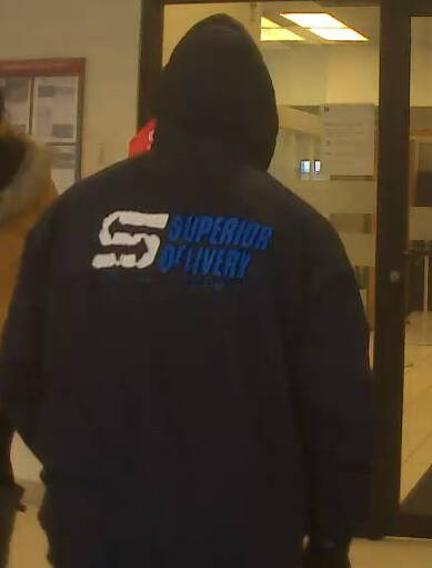 (Stock Photo)The suspect was seen in a black hoodie with a Superior Delivery logo. (Courtesy of Creston RCMP)