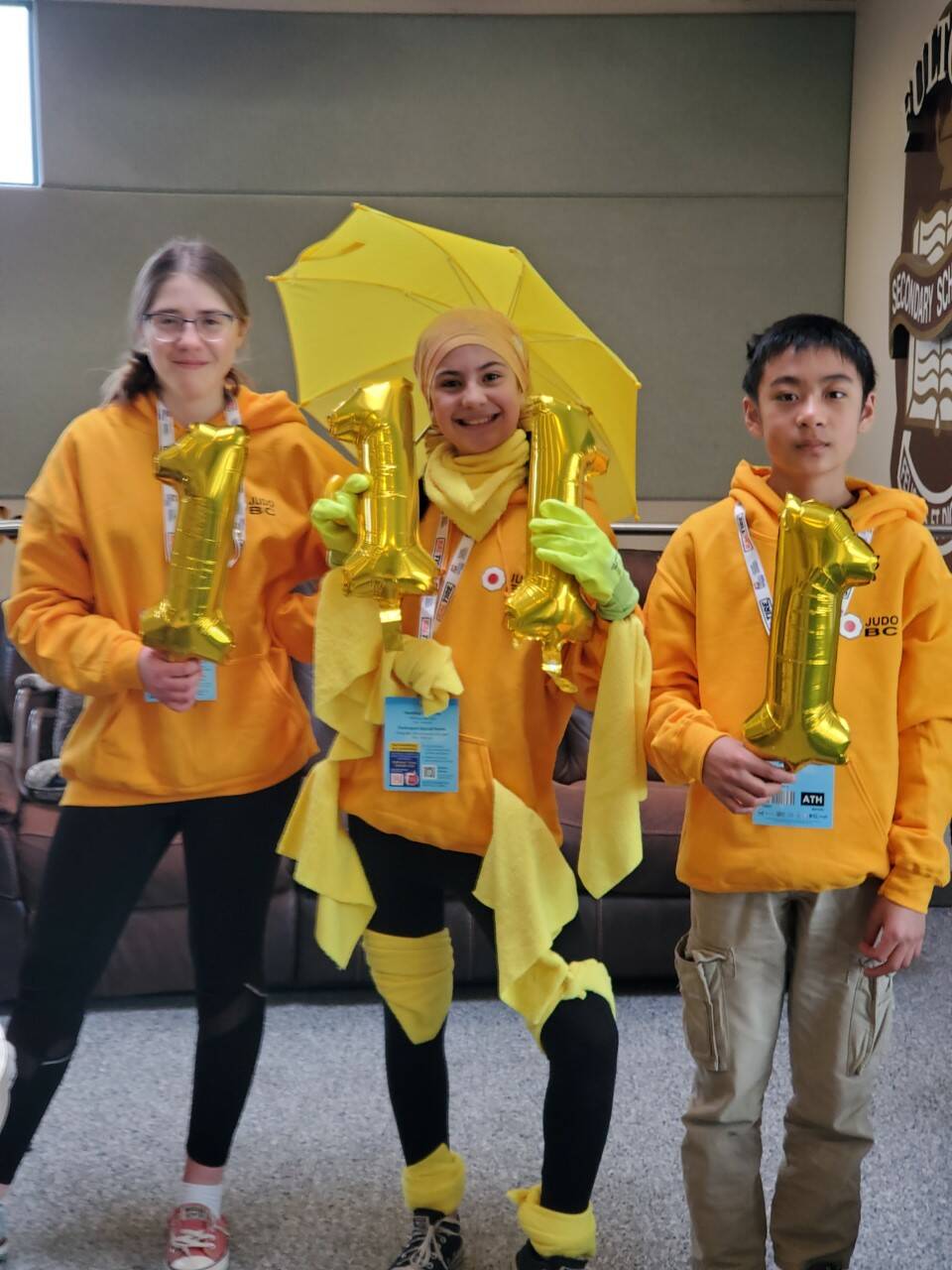 The judokas representing Kootenay Zone 1. (Submitted)
