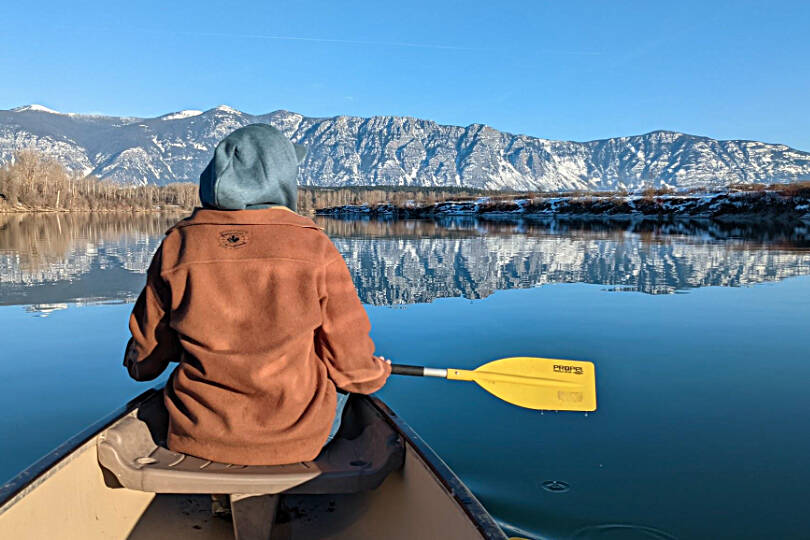 A view from the Kootenay River. (Photos from Ki Louie)