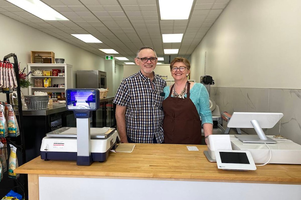 Eric and Esme Gloster at Bindoya Meats and Treats. (Submitted)
