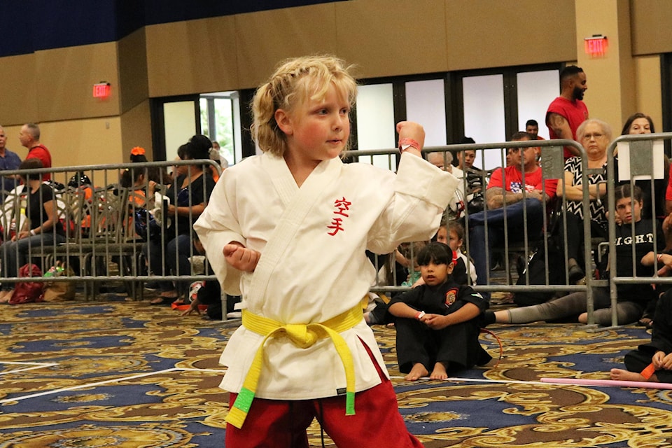 Victoria Watson received bronze for Japanese forms at Stan Witz’s USA World Championships Karate tournament in Las Vegas on June 28-30. (Photo submitted)