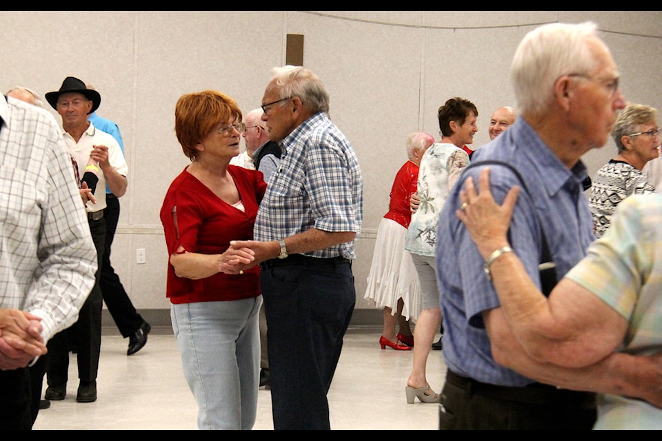 The Community Centre in Eckville was full throughout the weekend as locals, and a large number of visitors, came out to dance the night away during the annual Eckville Jamboree. Photos by Megan Roth/Eckville Echo