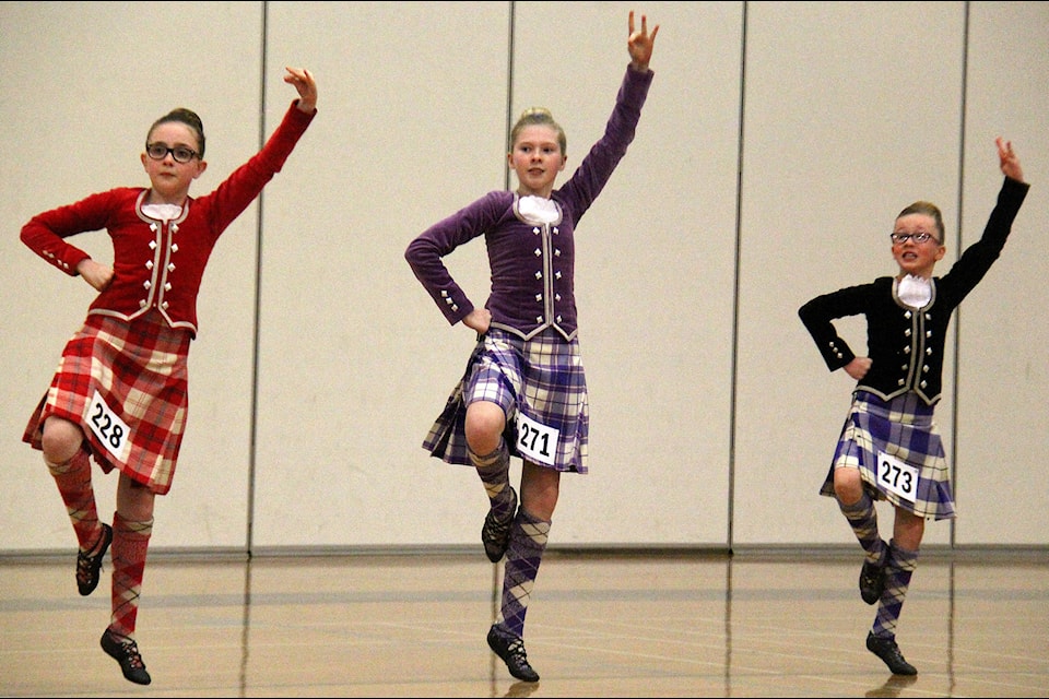 More than 120 dancers from across Alberta came to Sylvan Lake over the weekend for the Red Deer Region Highland Dancing Association’s Open Competition. Photo by Megan Roth/Sylvan Lake News