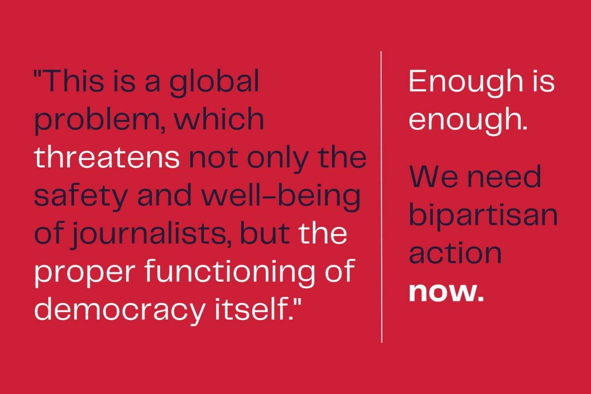 Black Press Media joins 46 media outlets to call for plan to protect journalists against hate, threats