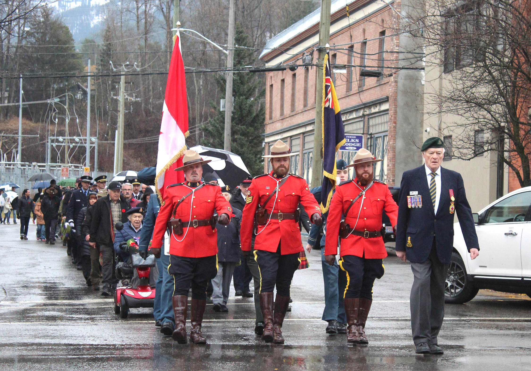 PHOTOS Fernie observes Remembrance Day Fernie BC News