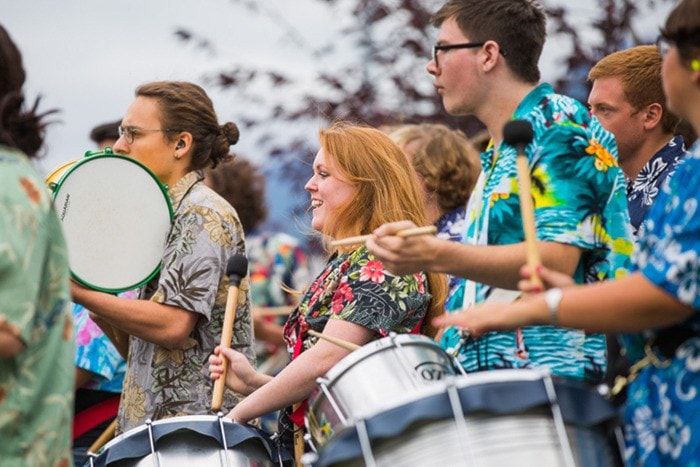 Global Drums, University of Lethbridge, at Mountainside Church, Fernie - 28th September 2014