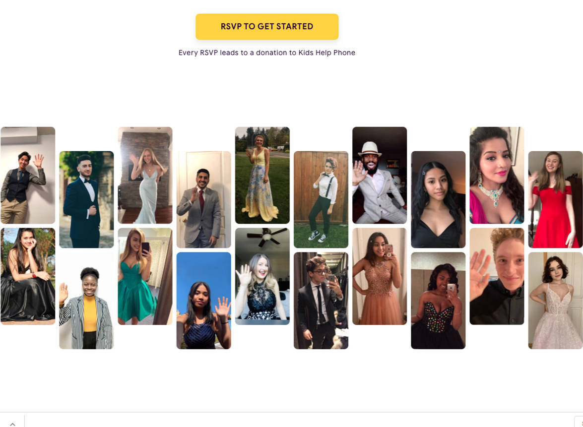 Prom Is On: Canadian teens organize virtual grad event to benefit Kids Help Phone