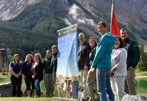 49169goldenstarDavidWilks-MemberofParliamentforKootenay-Columbia-ontodayannouncedinfrastructureinvestments