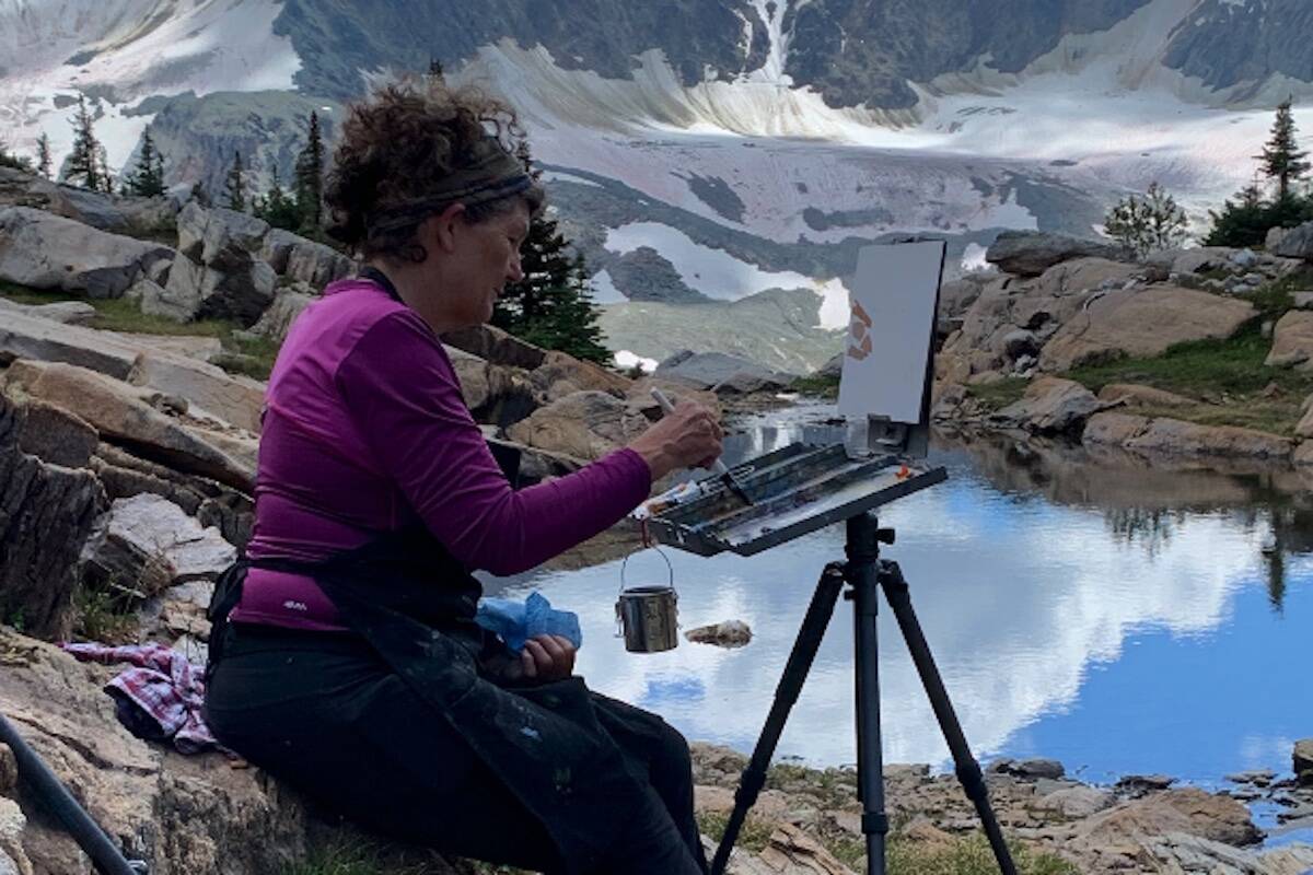 Artist Melanie MacVoy