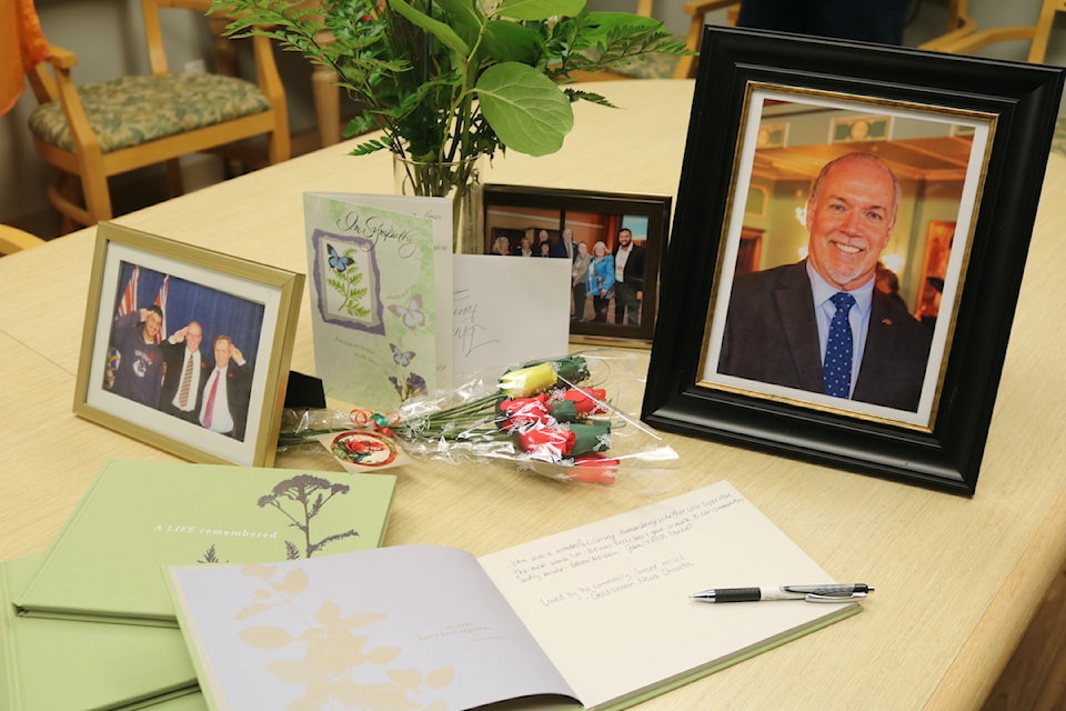 MLA Ravi Parmar offers space in his Langford office for the community to pay their respects to former Premier John Horgan, who died Nov. 12.