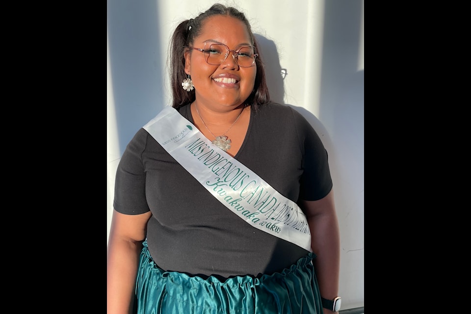Langford's Doreen Scow will be representing the Kwakwaka'wakw Peoples at the Miss Indigenous Canada pageant in July.