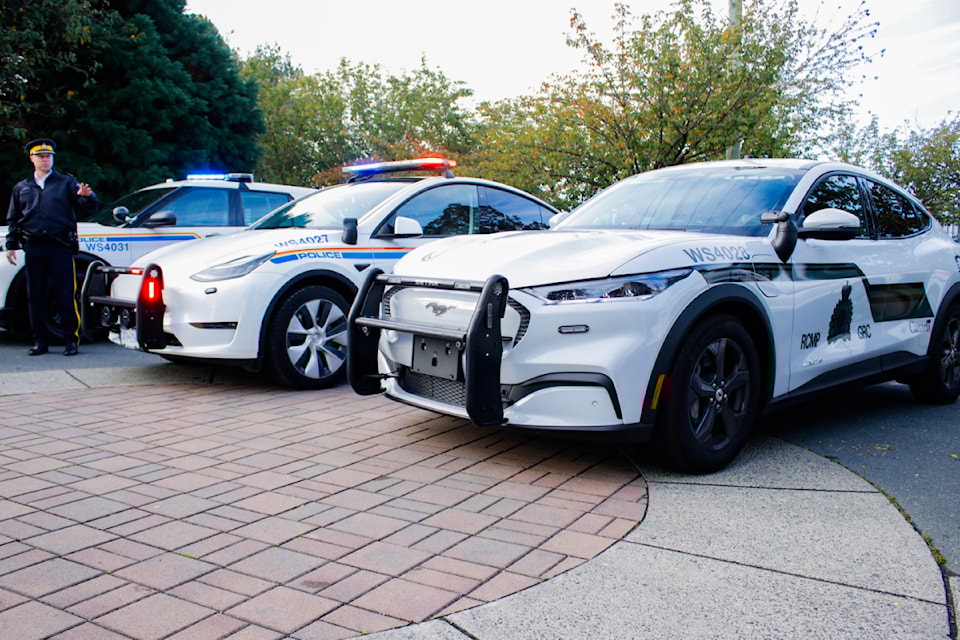 West Shore RCMP will be piloting a new Mustang Mach-E this fall.