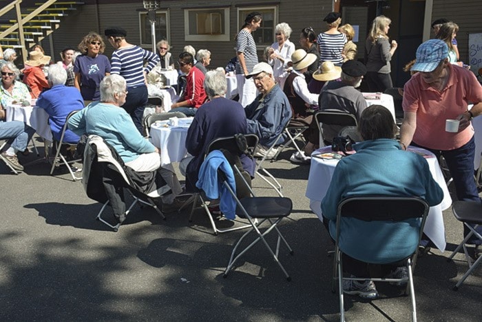 The annual Parisian Cafe, which celebrates seniors in the community.