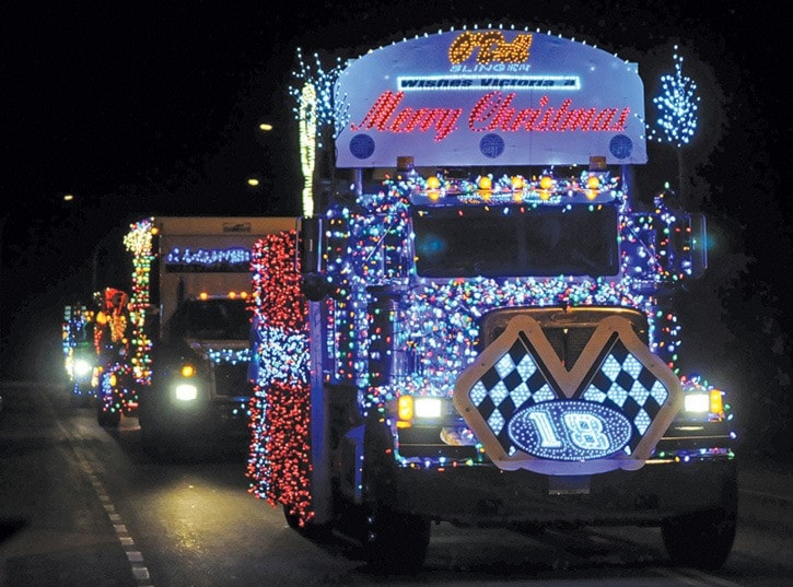 Christmas Truck Parade 1