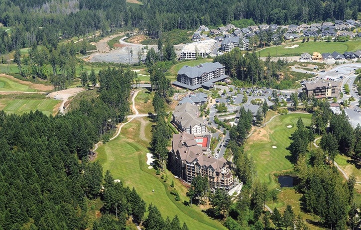 Aerial Bear Mountain Golf Course 1