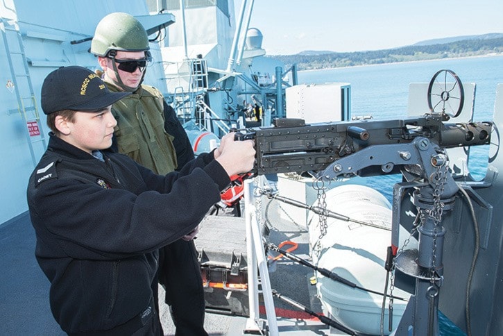 Cadet Day Sail on board HMCS OTTAWA