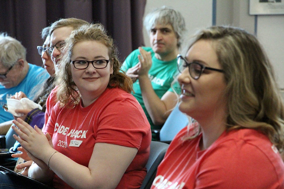 More than 100 people from different walks of life gathered at Royal Jubilee Hospital on Saturday and Sunday for Code Hack 2020, a 24-hour hackathon dedicated to solving real-world health care problems at Island Health. (Shalu Mehta/News Staff)