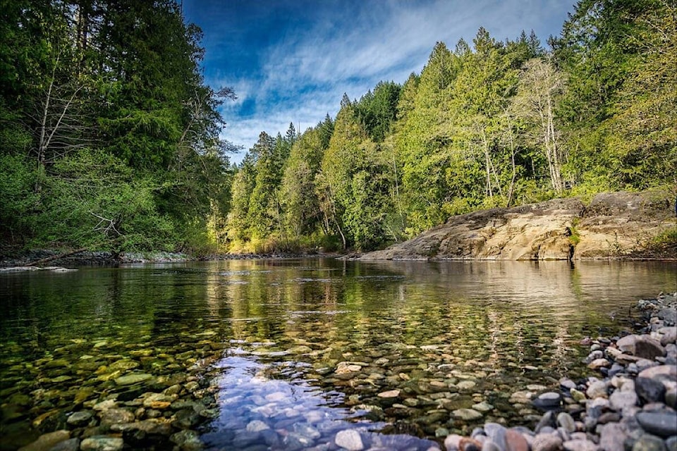 The Sooke Potholes is a series of deep, naturally carved rock pools. A small parking area with facilities is managed by the District of Sooke. (Contributed - District of Sooke)