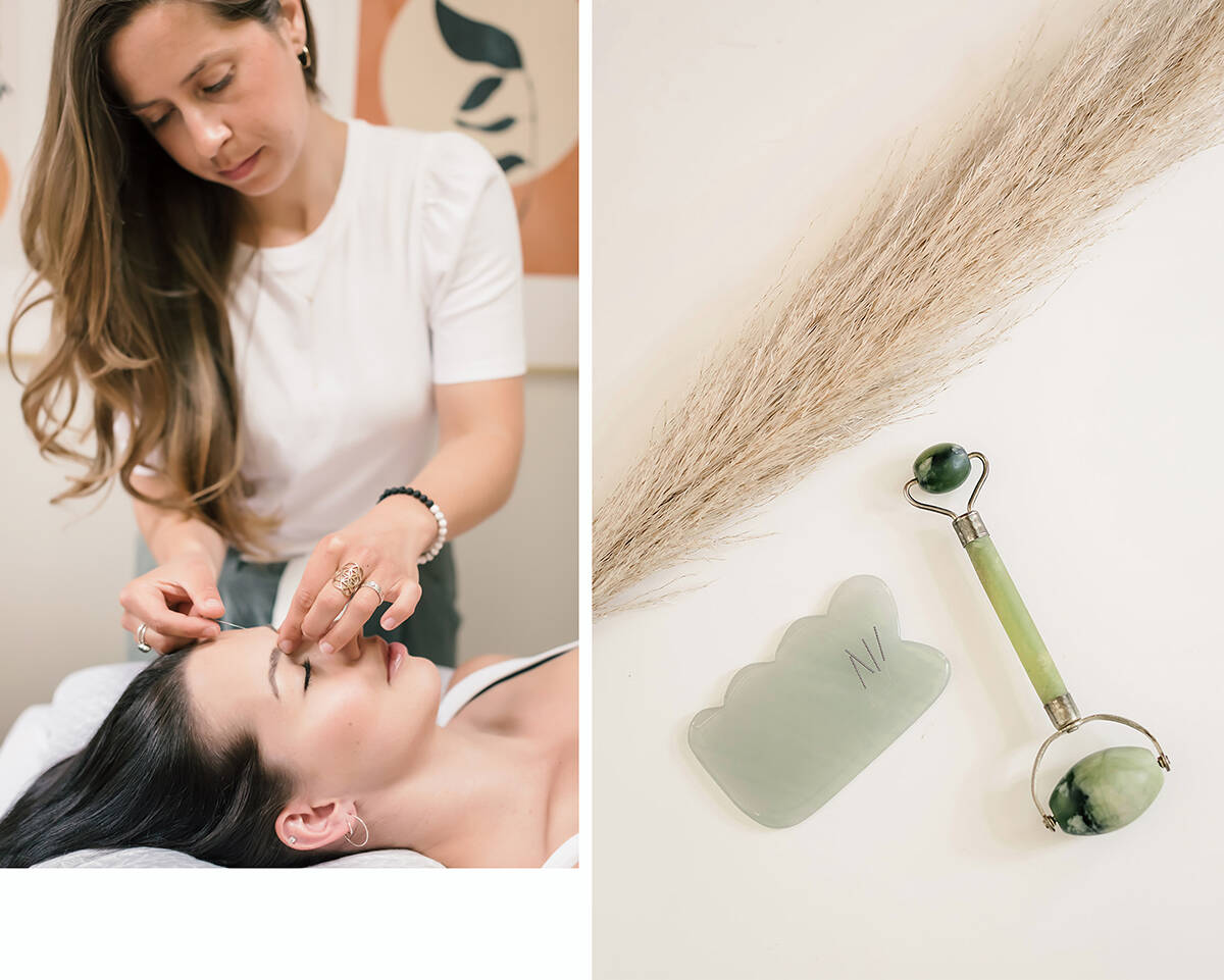 Cosmetic Acupuncture gives your body something it cant refuse – relaxation and healing. It can allow you to find the best version of yourself, and we all need to be a little kinder to ourselves, Meghan says. Ashley Drody Photography