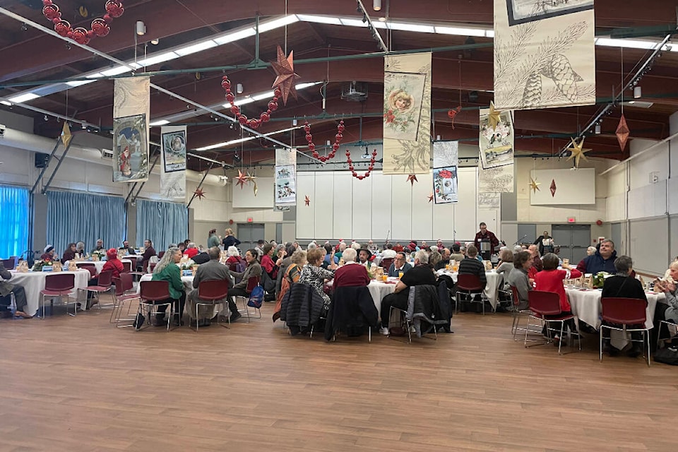 Organizers of the community dinner at Sidney’s Mary Winspear Centre, which takes place every Christmas said it is an event with a high demand. (Hollie Ferguson/News Staff)