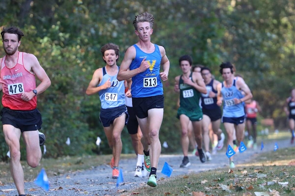 Tion McLeish of the Vikes cross-country team will represent Team Canada at the world championships in Australia on Feb. 19. (Courtesy of the UVic Vikes)