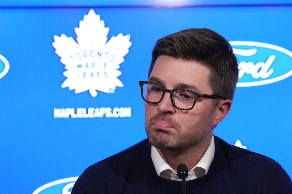 Kyle Dubas out as general manager of the Toronto Maple Leafs after five  seasons - Goldstream News Gazette