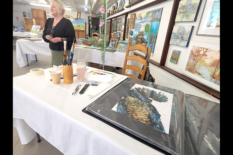 Kettle River Art Club welcomed everyone to see what it's all about on Saturday for its annual fundraising show May 31, with member artists showing off their work, speaking to the public, projects and classes, raffles and even sign-up sheets for anyone interested in joining, or taking in a future class. 
