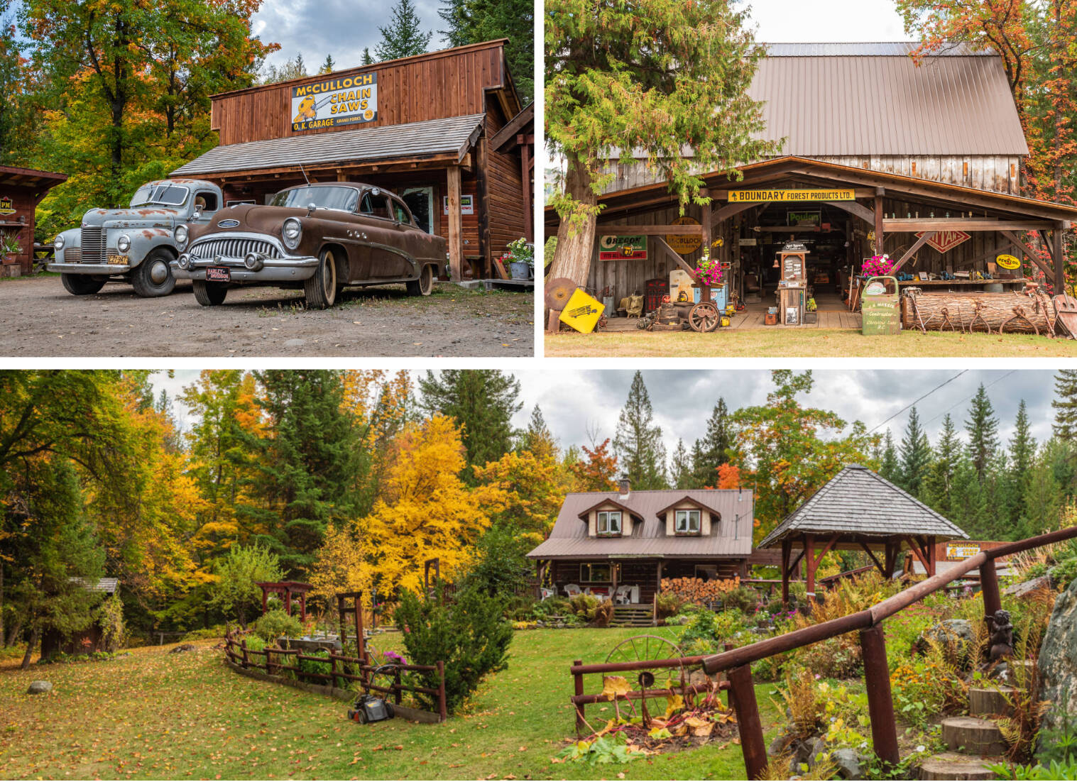 Son Ranch Logging Museum is a family-run forestry operation and logging museum offering unique mix of wildflower gardens and Boundary/Kootenay forestry history. Tina Bryan photos / Boundary Country