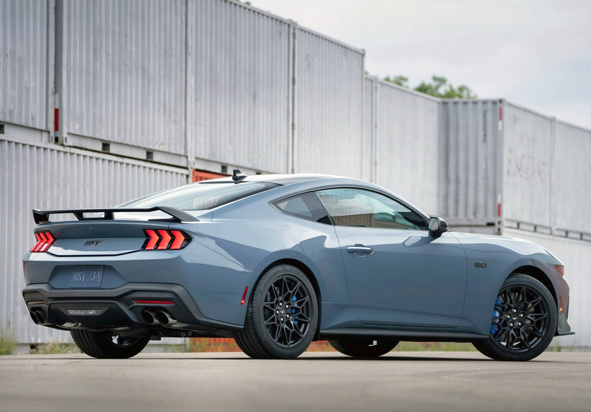 The 2024 Mustang retains the cars recognizable shape yet adds fresh details. PHOTO: FORD