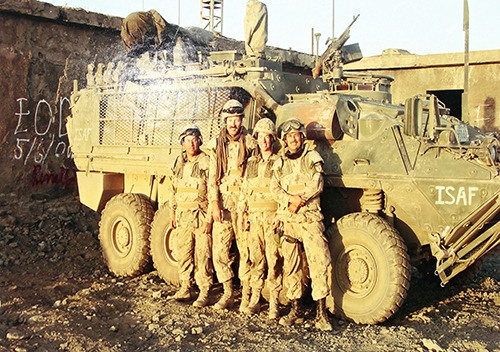 Keeping watch for fellow veterans