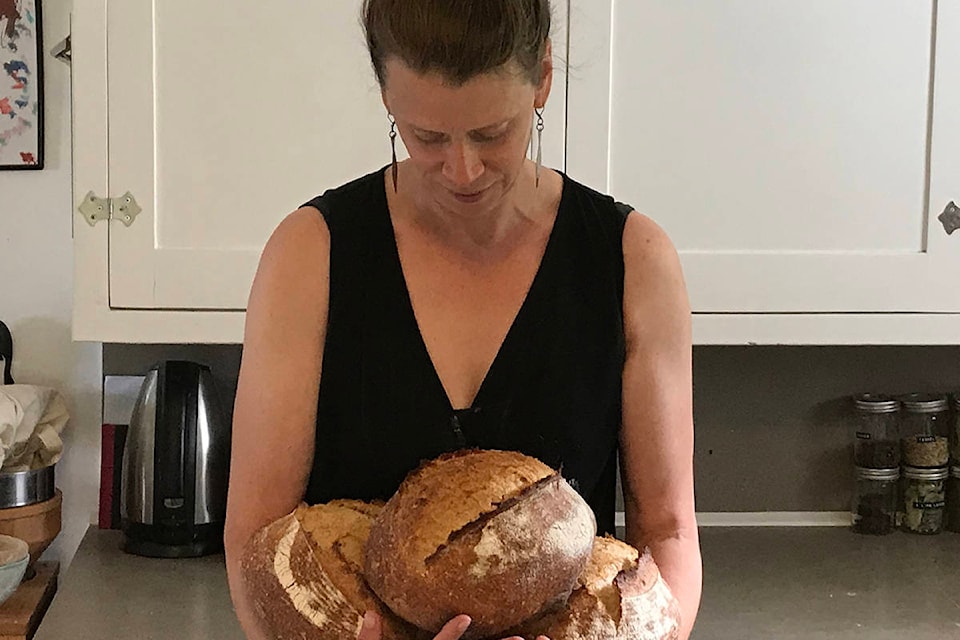 Melissa Paugh of Sandspit (pictured) plans to teach an online sourdough baking program through Haida Gwaii Recreation during the fall and winter 2020. (Jamie Polk/Submitted photo)