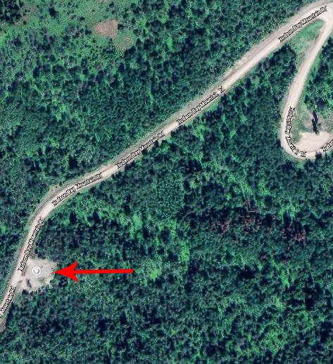 The location of Jessica Patrick’s body when it was found. (Google map)