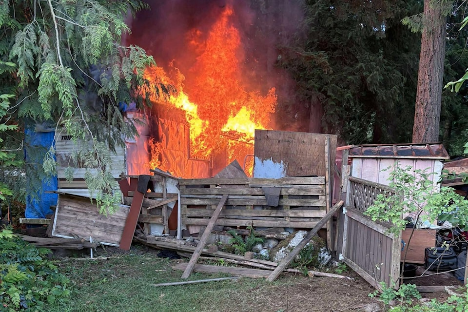 An RV fire took place near the Silver Creek Elementary School.