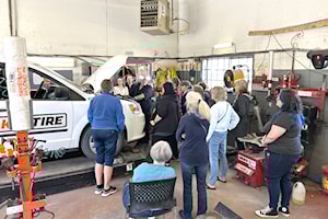 Women in Hope get hands-on lessons in car maintenance
