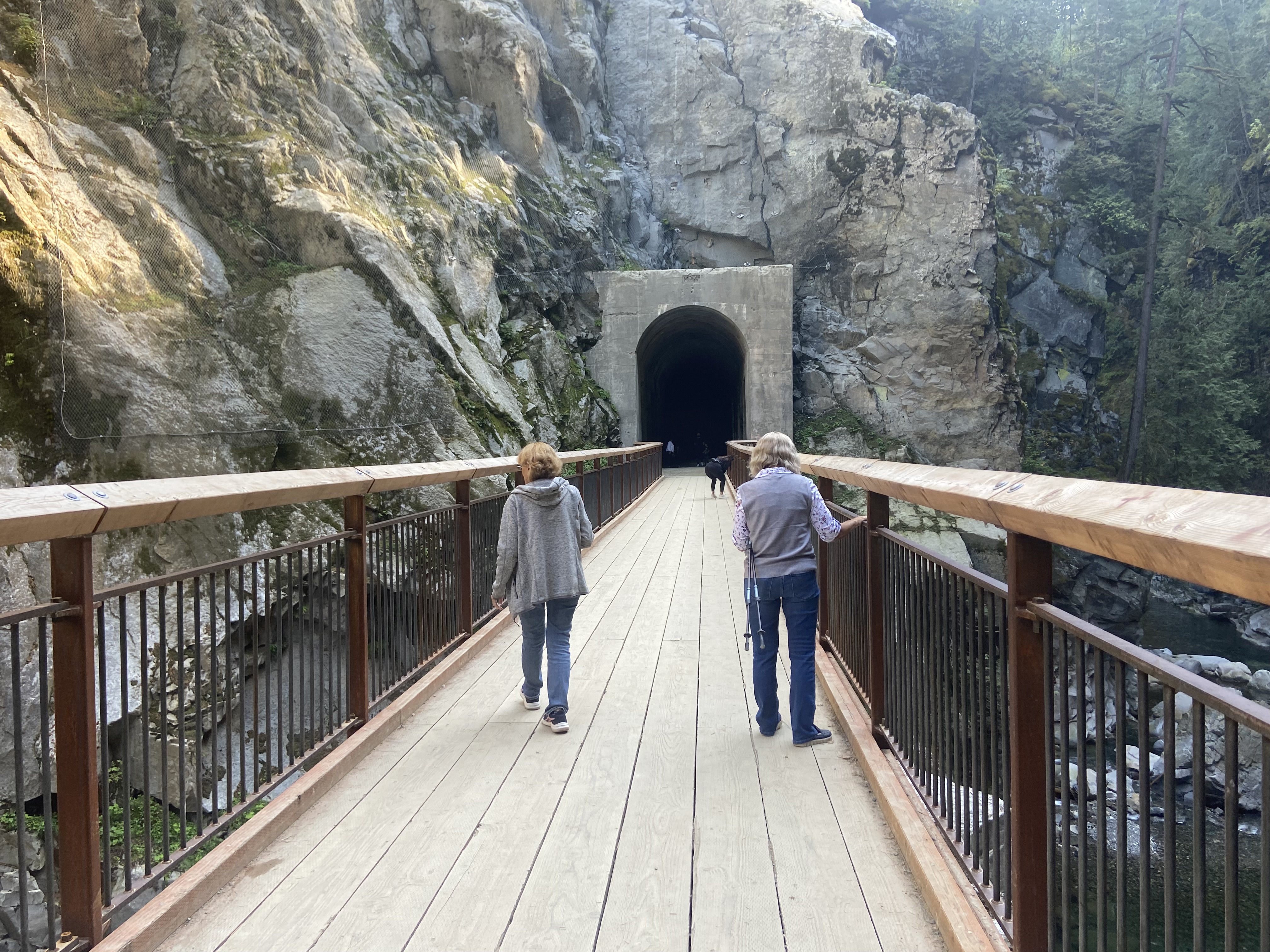 Othello Tunnels in Hope fully reopens to public