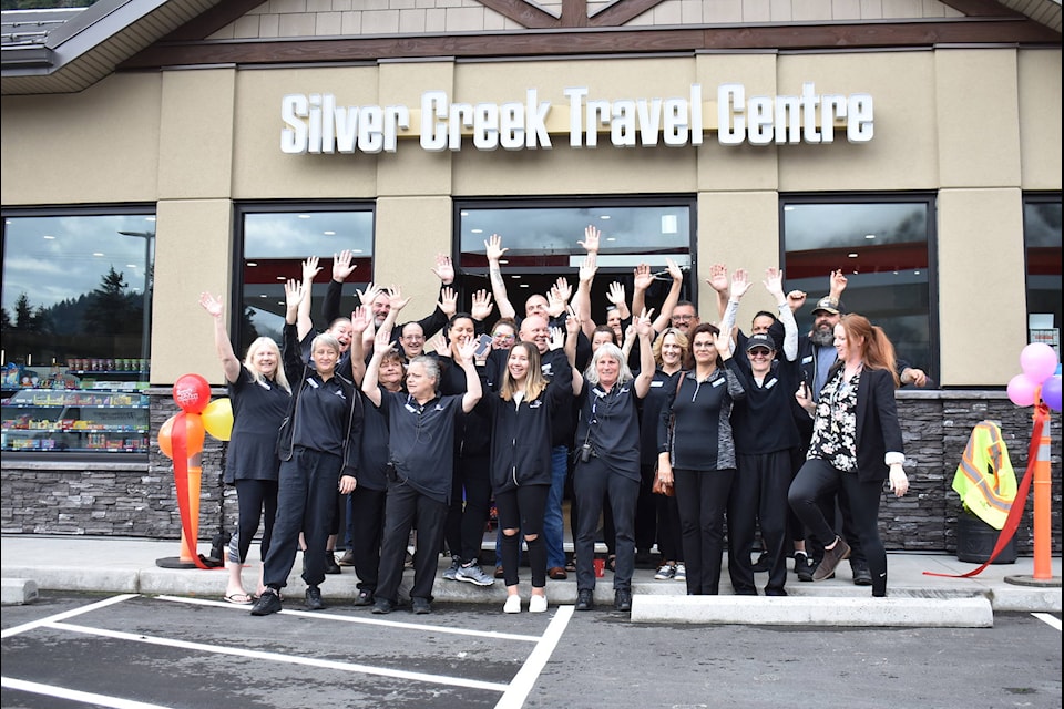 The Silver Creek Travel Centre, a new business with plans to employ upwards of 80 locals, opened in July. (Emelie Peacock/Hope Standard)